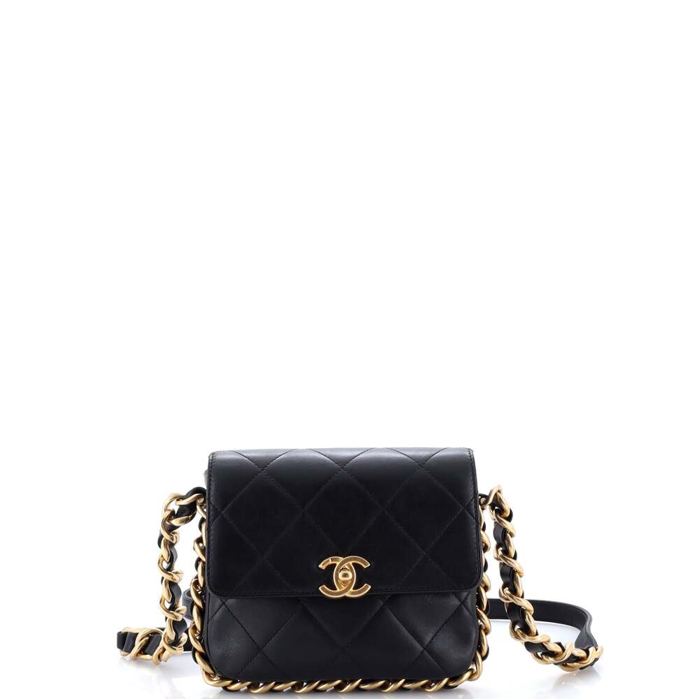Chanel Framing Chain Flap Bag Quilted #337424C45B